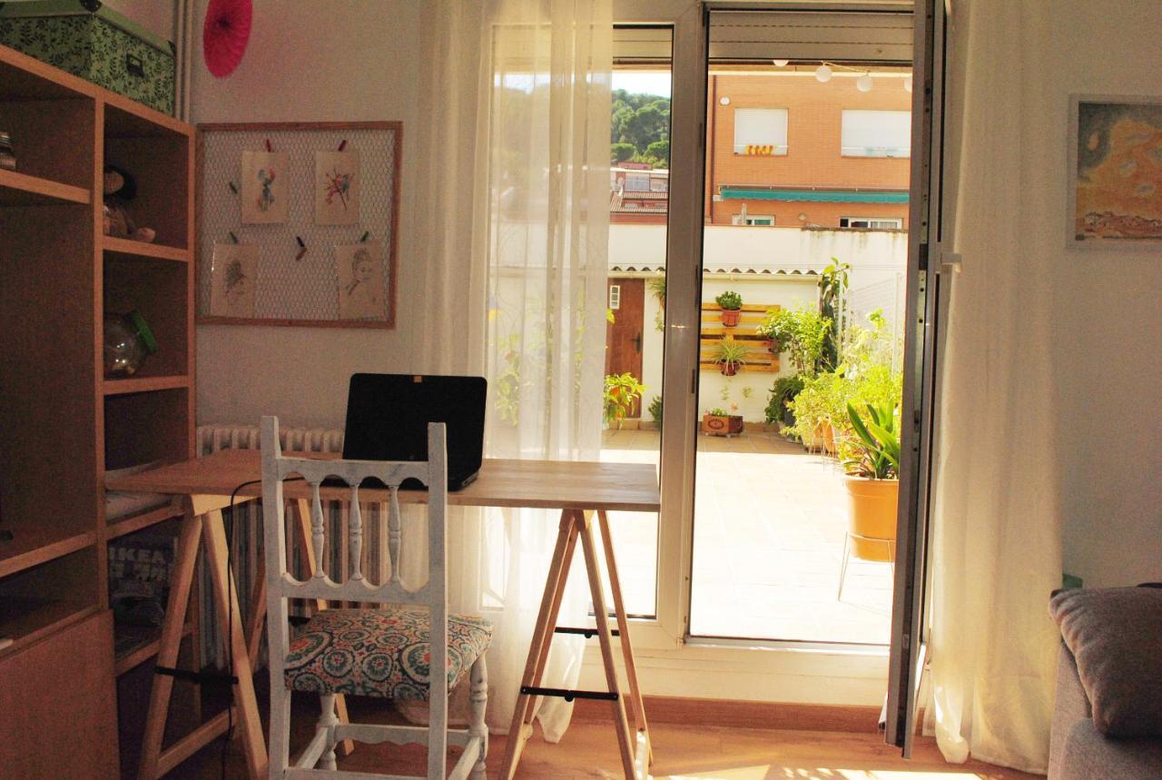Habitacion Con Patio En Piso Compartido 卡佩利亚德斯 外观 照片